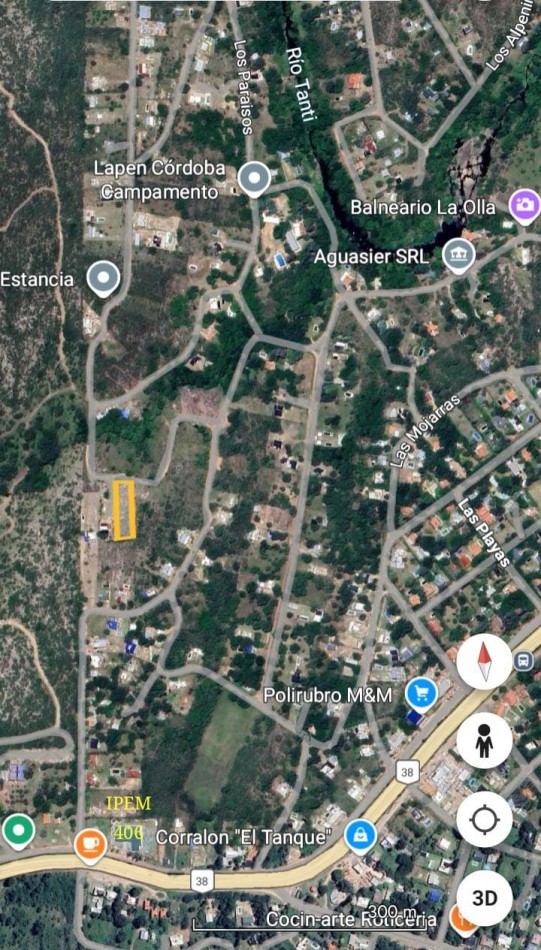 Oportunidad unica en las sierras de Siquiman!lote 1630 m2