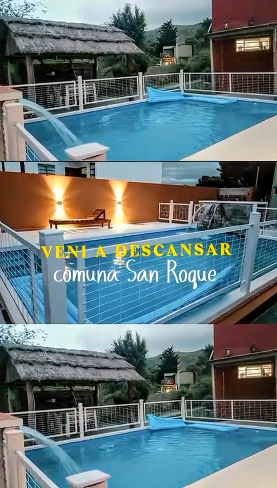 ALQUILER TEMPORARIO CON PILE- COMUNA SAN ROQUE